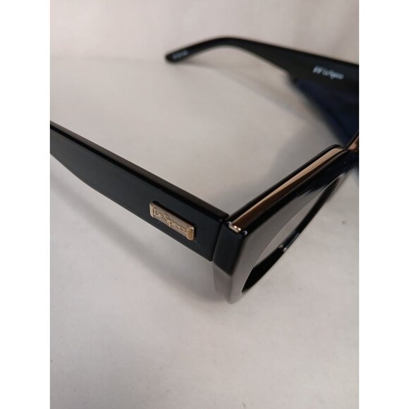 Authentic Le Specs Sunglasses AIR HEART Black Gold Khaki Mono New With Case - Picture 5 of 13